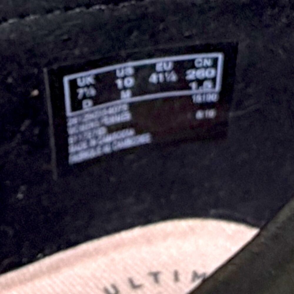 clarks somerset griffin milly leather vintage ivy black women's penny loafers 10 - Picture 6 of 7